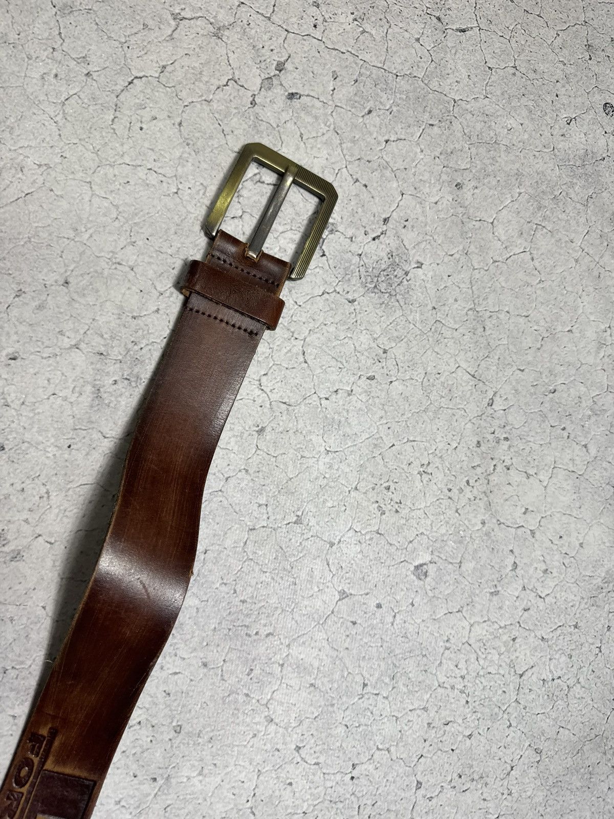 Diesel Diesel Leather Brown Belt Size ONE SIZE - 5 Thumbnail