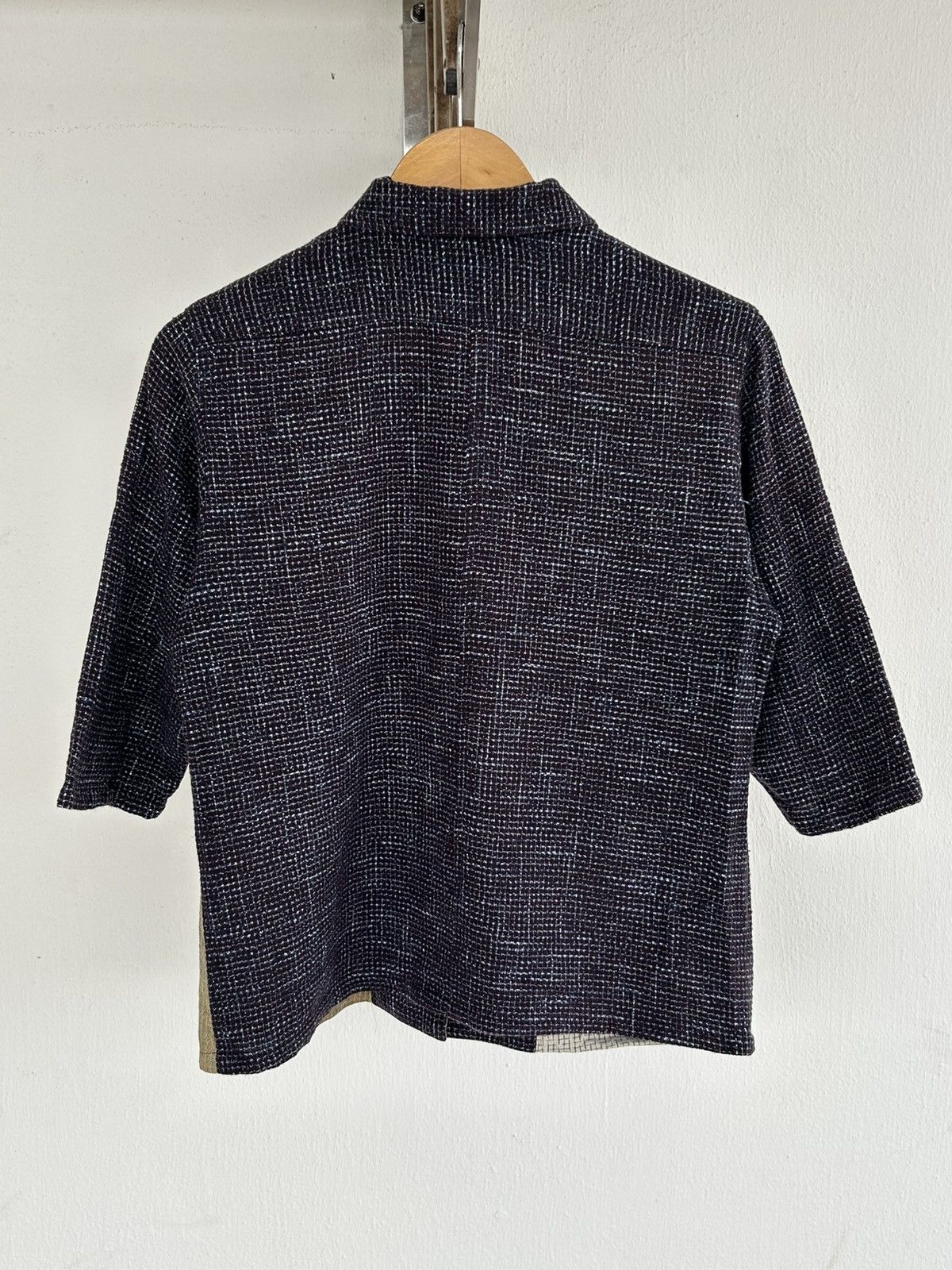 Japanese Brand Kurume Patchwork Button Up Shirt Size US M / EU 48-50 / 2 - 2 Thumbnail