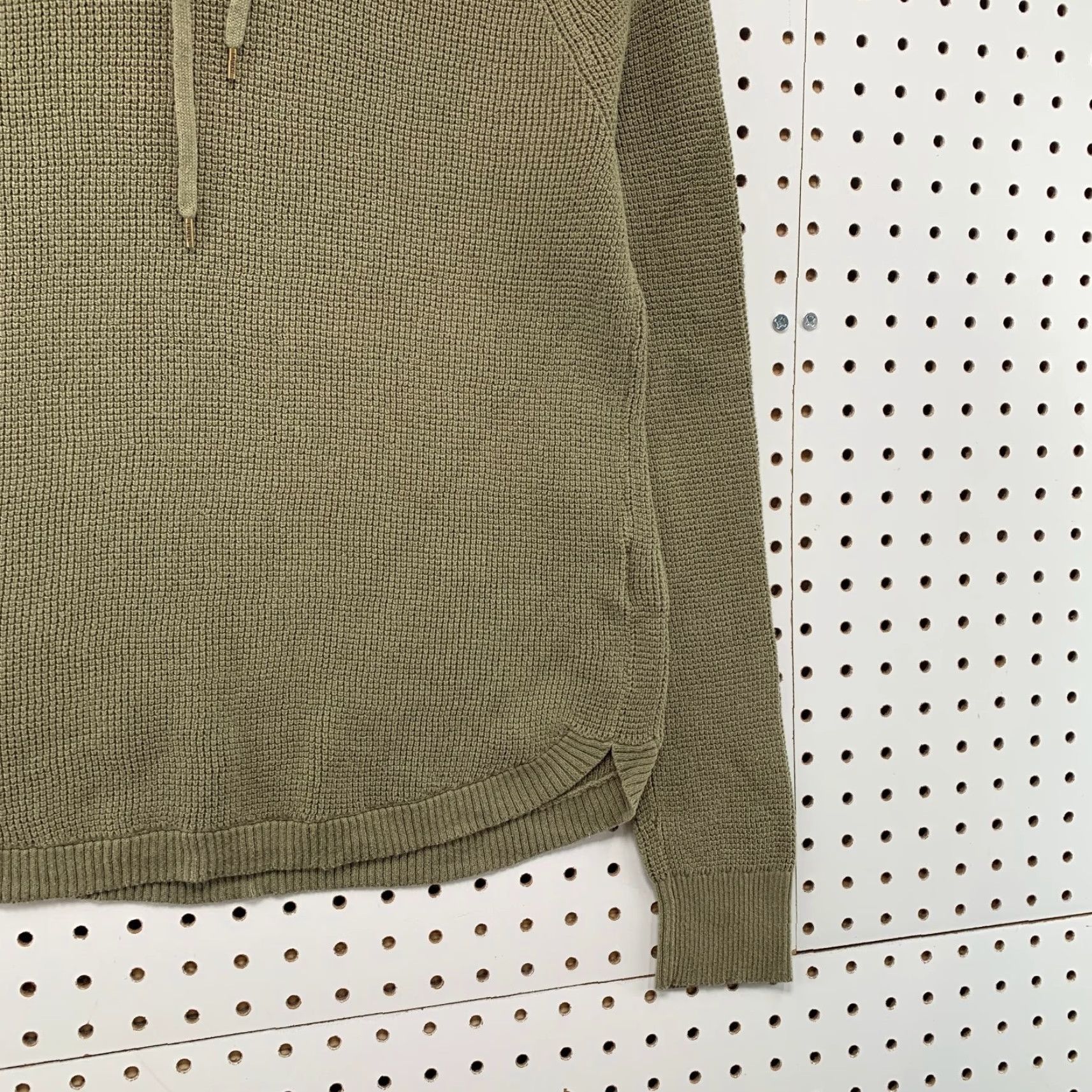 Ralph Lauren Lauren Ralph Lauren Hoodie Women Medium Green Waffle Chunky Knit Size M / US 6-8 / IT 42-44 - 5 Thumbnail