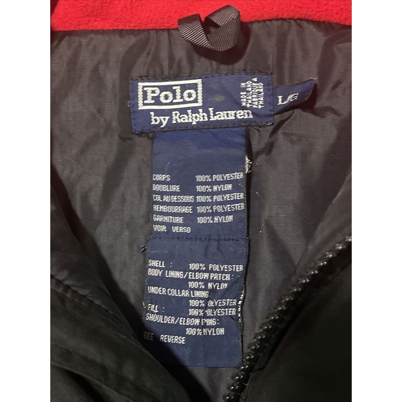 Polo Ralph Lauren Vintage 90s Large Ralph Lauren Polo Sport Hi Tech Insulated Size US L / EU 52-54 / 3 - 6 Thumbnail