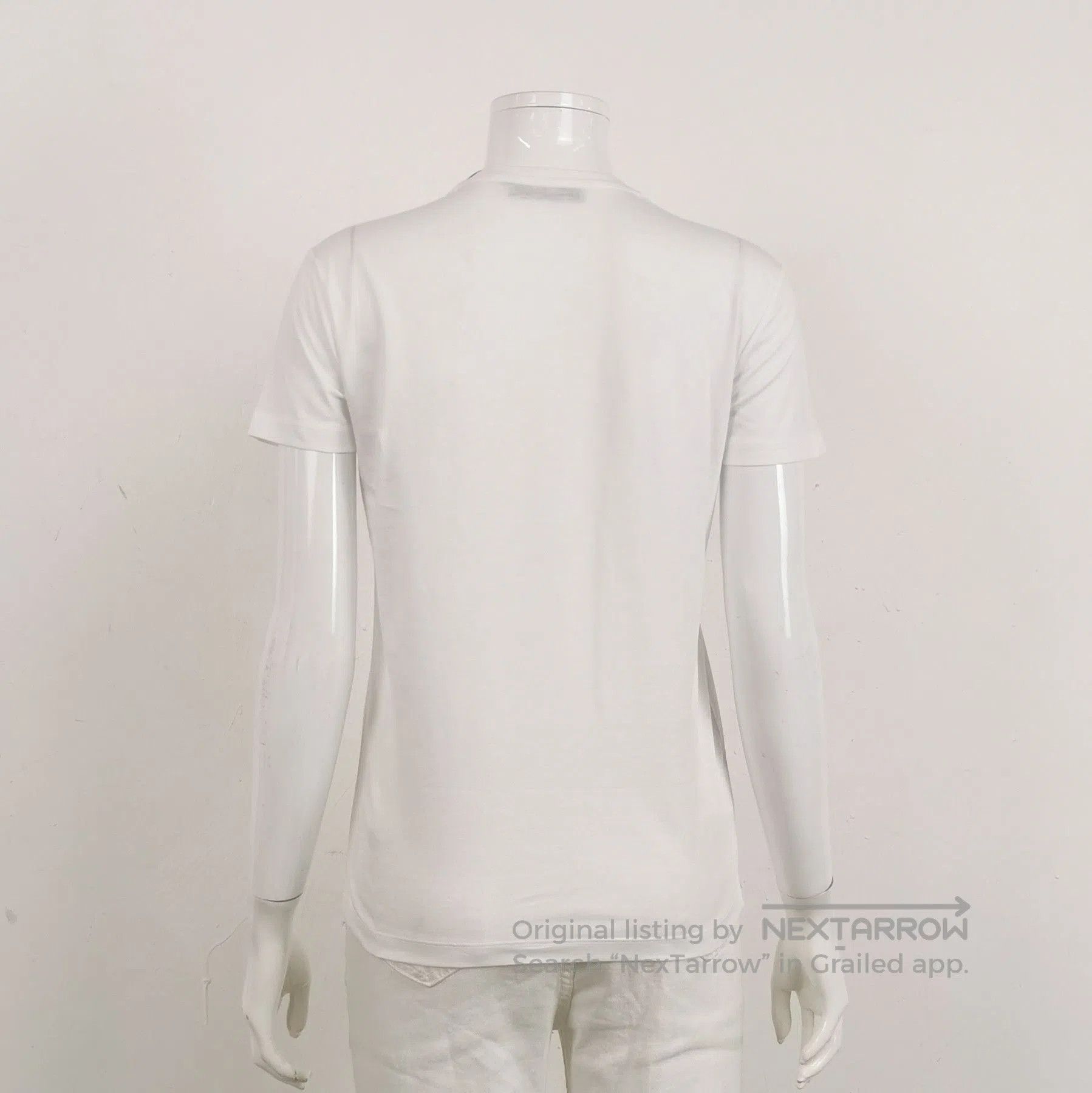 Prada Prada Cotton Crew Neck T. Size S / US 4 / IT 40 - 2 Thumbnail