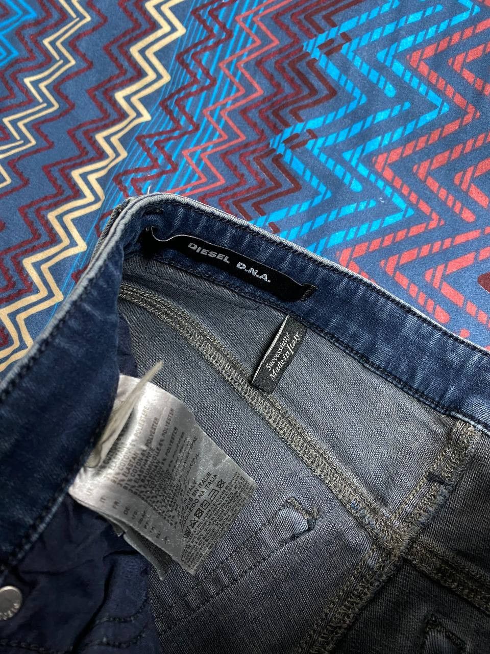 Diesel × Japanese Brand × Vintage Vintage Diesel Faded Distressed Y2K Jeans Size 29" - 4 Thumbnail
