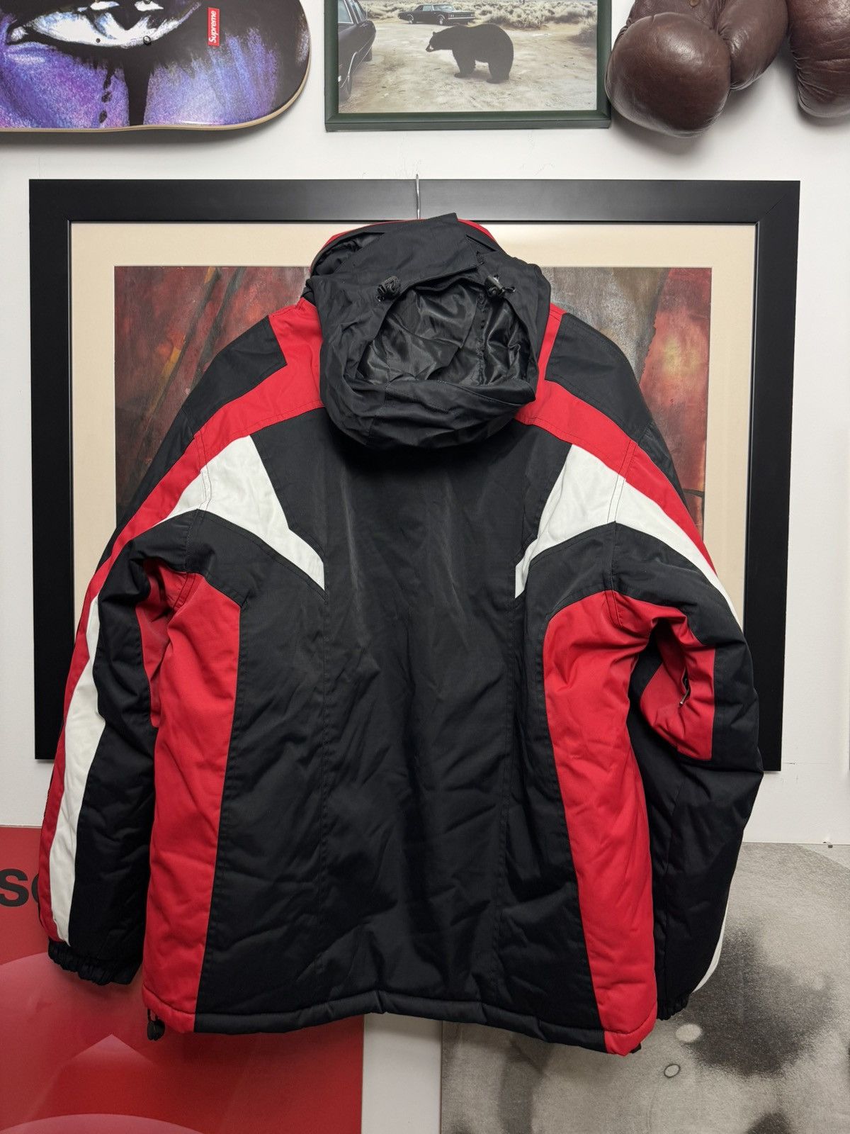 Spyder Spyder X-static Insulat Ski jacket Spiderweb Black Red Hype Size US XL / EU 56 / 4 - 3 Thumbnail