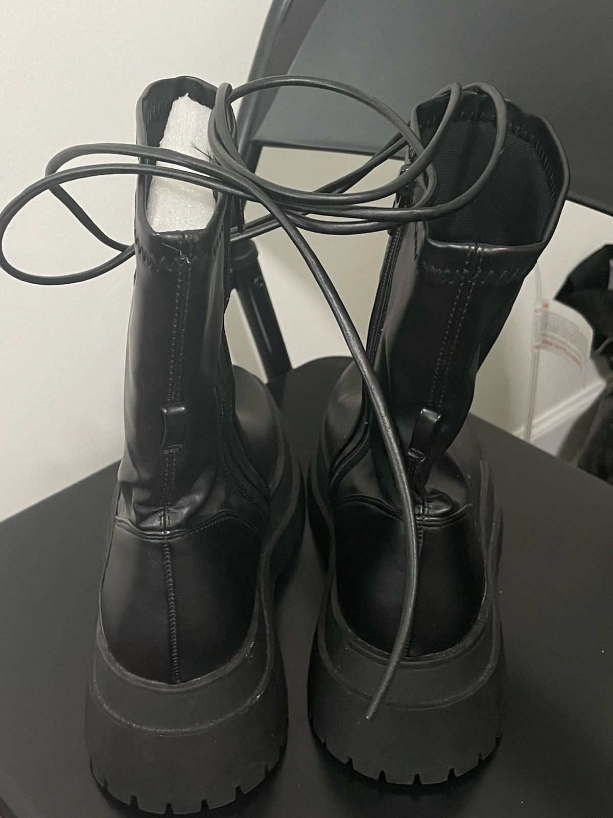 Asos ASOS Black Boot Size US 7 / EU 40 - 5 Thumbnail
