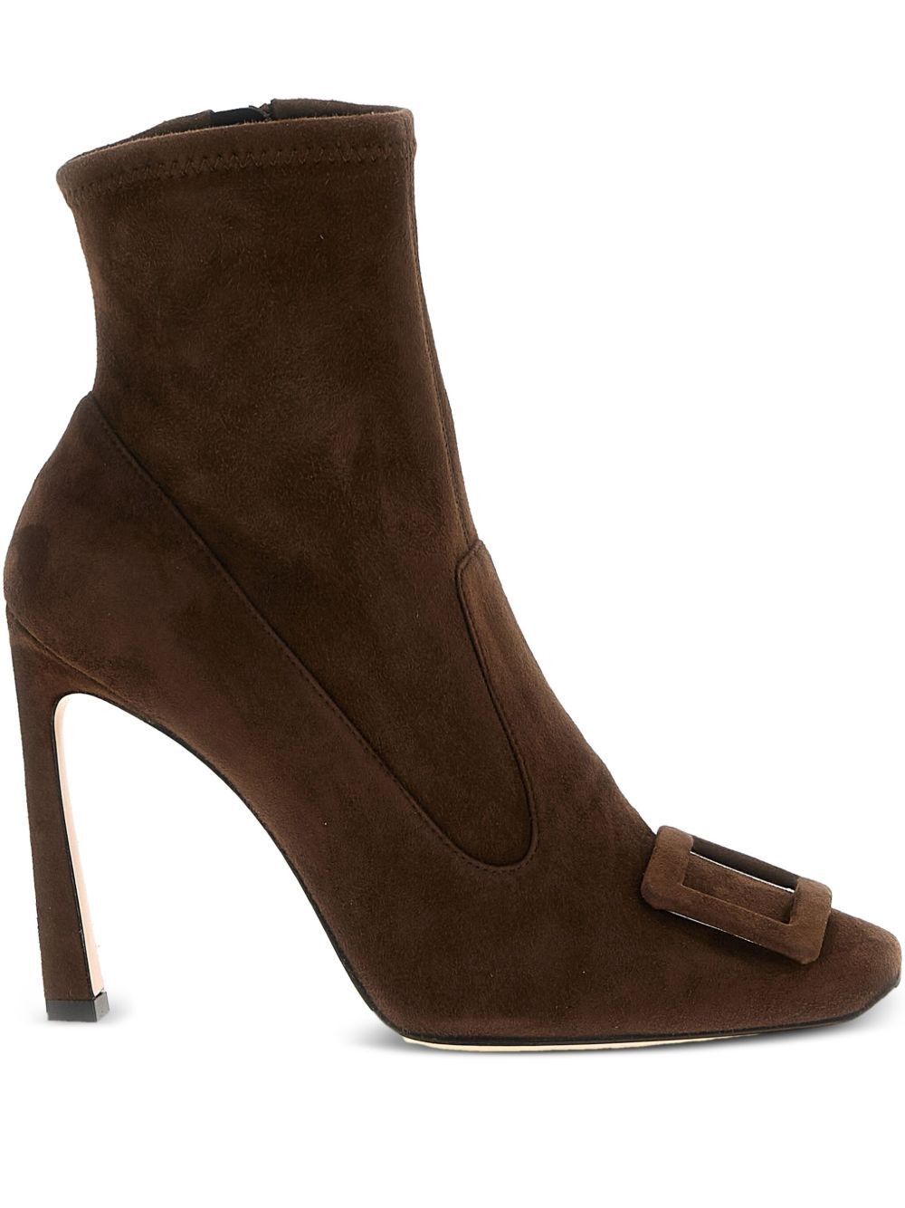 TROMPETTE SUEDE LEATHER BOOTS