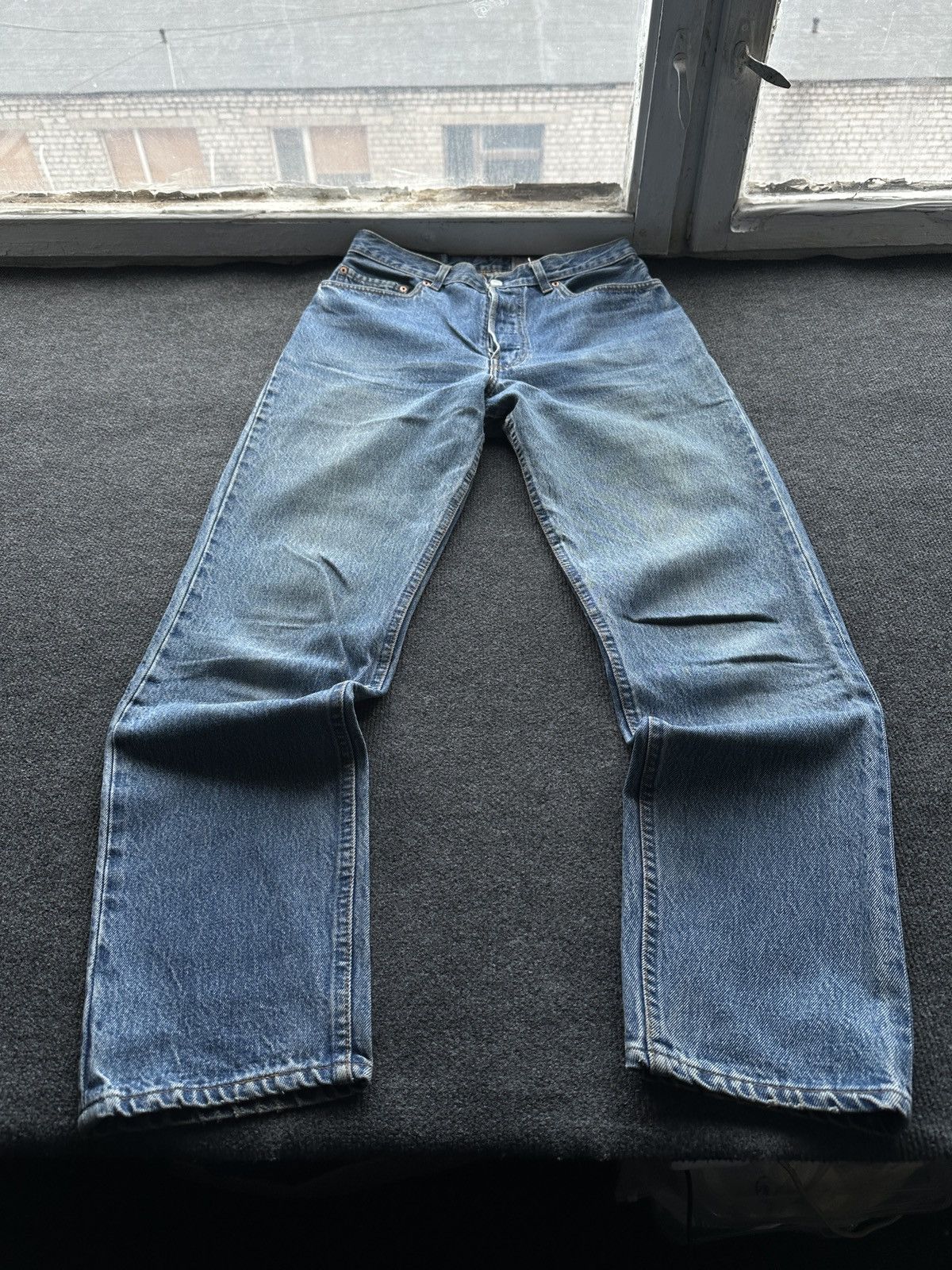 Levi's 🚨 VNTG LEVI’S 901 BLUE DENUM MADE IN USA Size US 34 / EU 50 - 1 Thumbnail