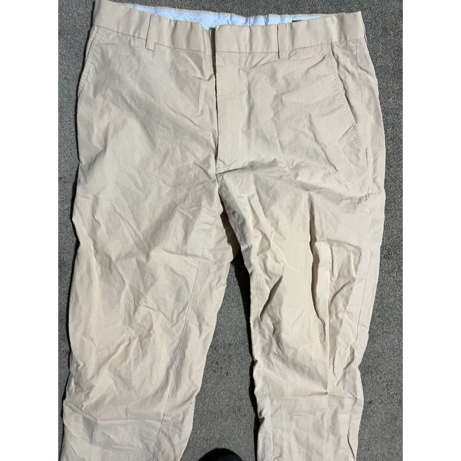 Banana Republic VINTAGE Banana Republic Men Chino Pants Beige 100% Cotton Modern Fit VTG 34x34 Size US 34 / EU 50 - 2 Thumbnail