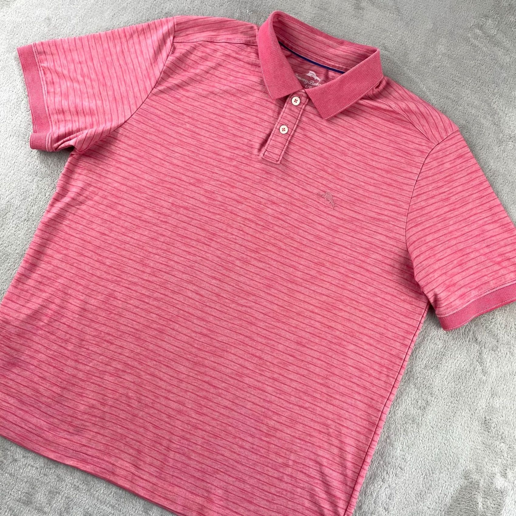 Tommy Bahama Tommy Bahama Polo Shirt Men Large Dark Havana Embroidered Marlin Logo NWOT Size US L / EU 52-54 / 3 - 5 Thumbnail