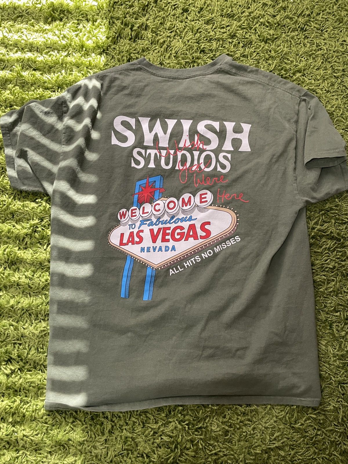 Vintage Flaming Dice Tee Size US XL / EU 56 / 4 - 2 Thumbnail