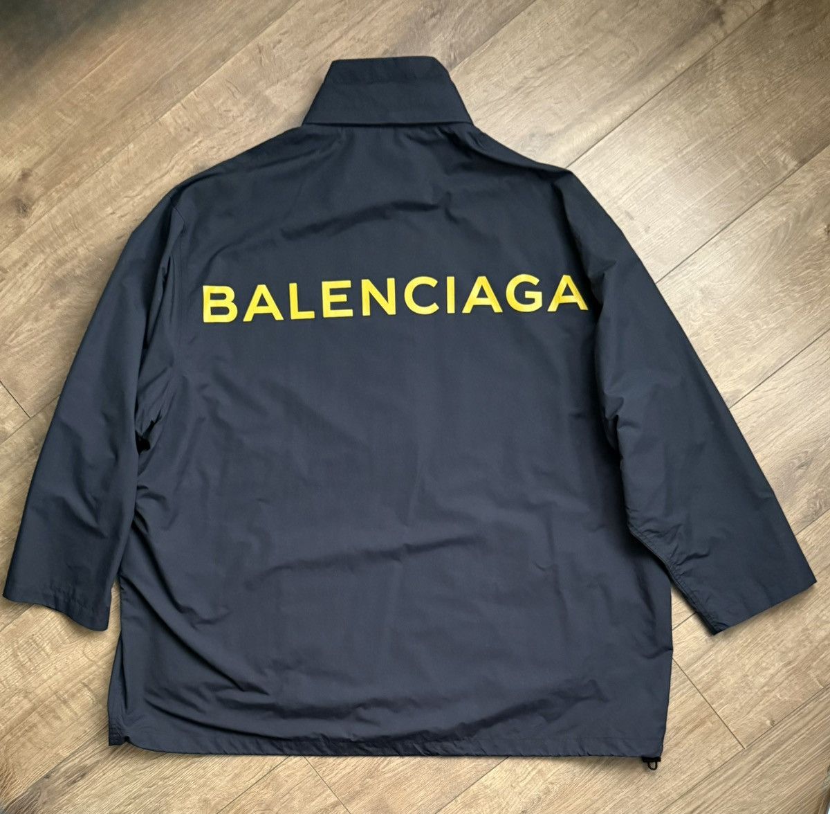 Balenciaga BALENCIAGA BACK LOGO NYLON JACKET Size XS / US 0-2 / IT 36-38 - 2 Thumbnail