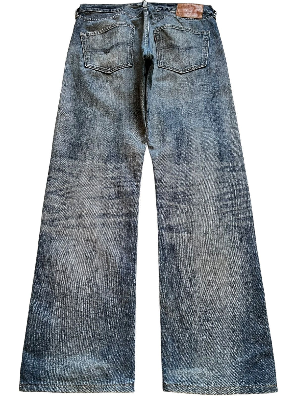Levi's SALES🔥Vintage Levis 501 Faded Wash Distressed Loose Jeans Size US 33 - 2 Thumbnail
