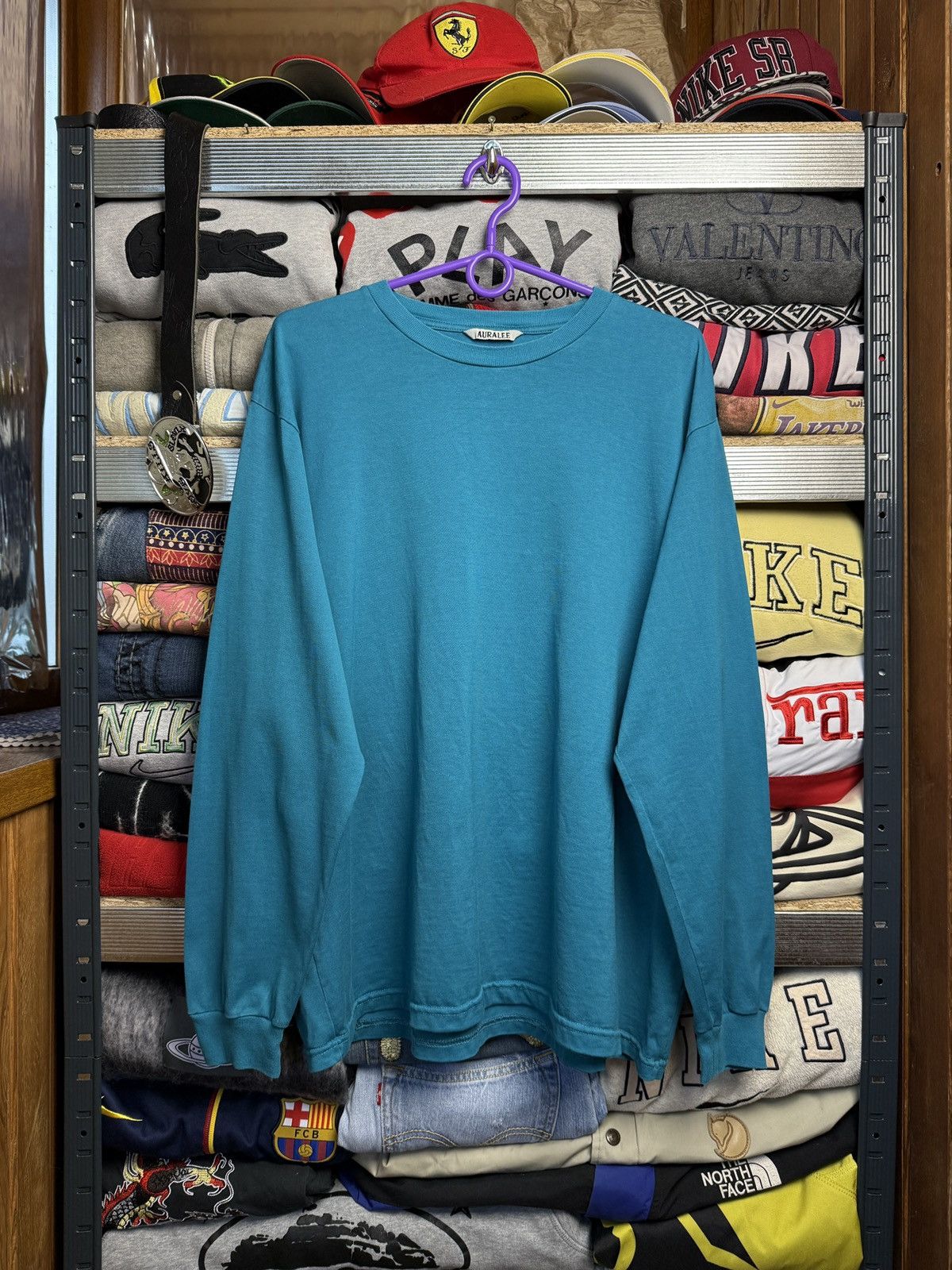 Auralee Auralee Elastic High Gauge Longsleeve Size US L / EU 52-54 / 3 - 1 Thumbnail