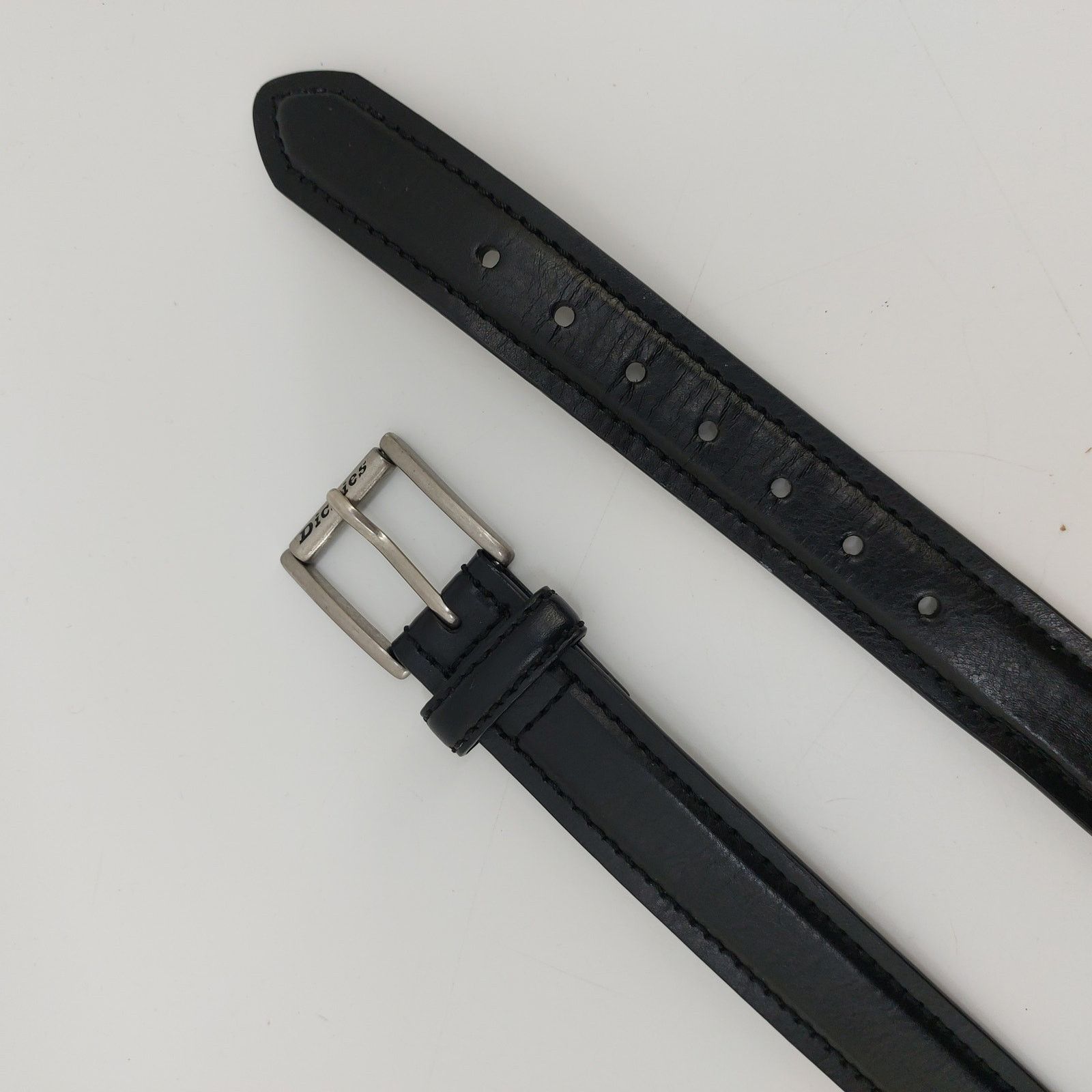 Dickies Dickies Black Imitation Leather Size M 26-28 Casual Men Belt Size ONE SIZE - 5 Thumbnail