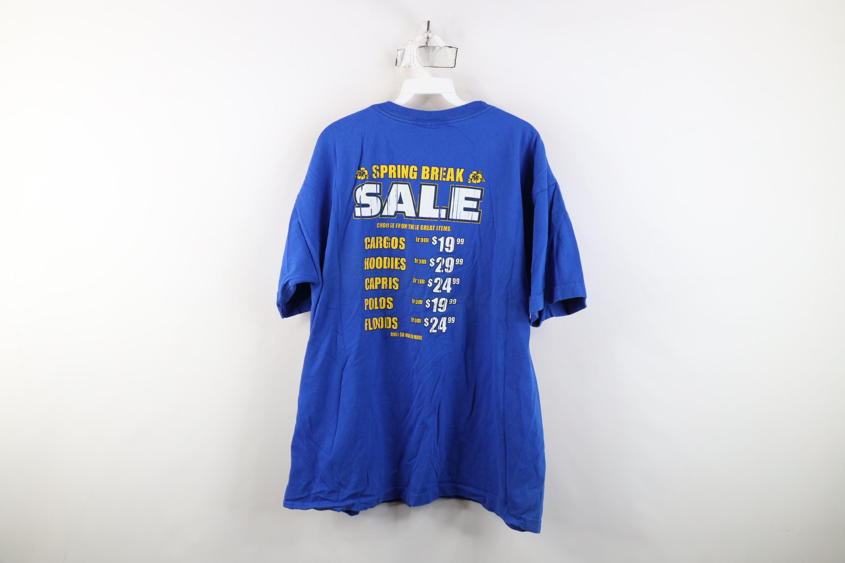 Aeropostale Vintage 90s Y2K Aeropostale Sun Flower Spring Break T-Shirt Size US XL / EU 56 / 4 - 12 Thumbnail