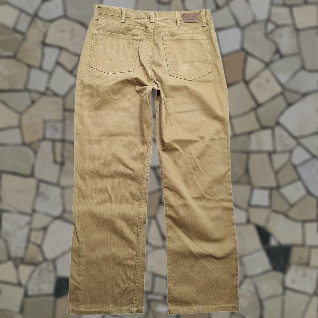 Vintage VINTAGE L.L. Bean Jeans Pants 33x29 Brown Cotton Denim 5-Pocket Straight Mens 90s USA Nature Size US 33 - 1 Thumbnail