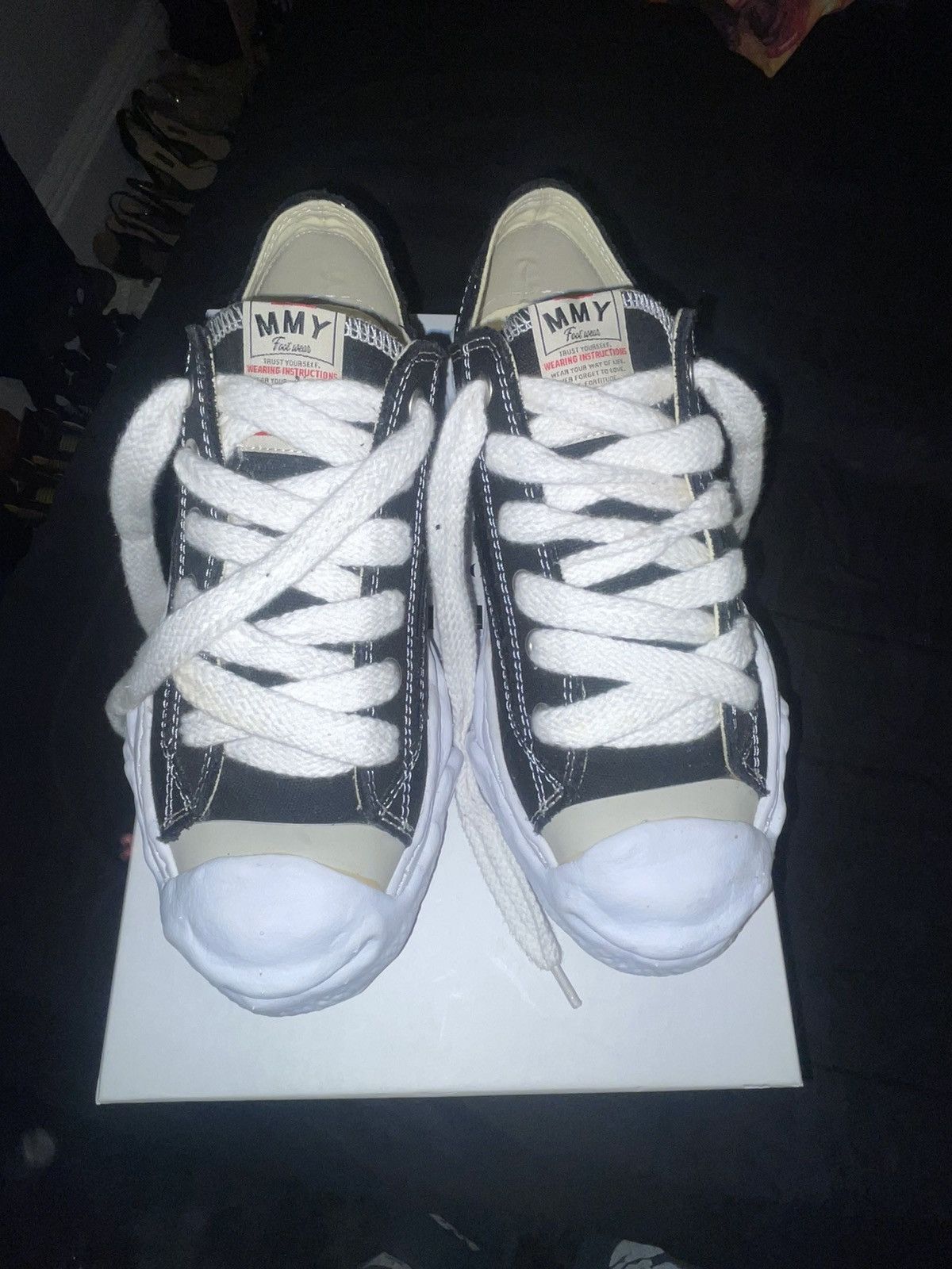 Maison MIHARA YASUHIRO Maison Mihara YasohiroHank OG sole canvas low Black Size US 9 / EU 42 - 10 Thumbnail