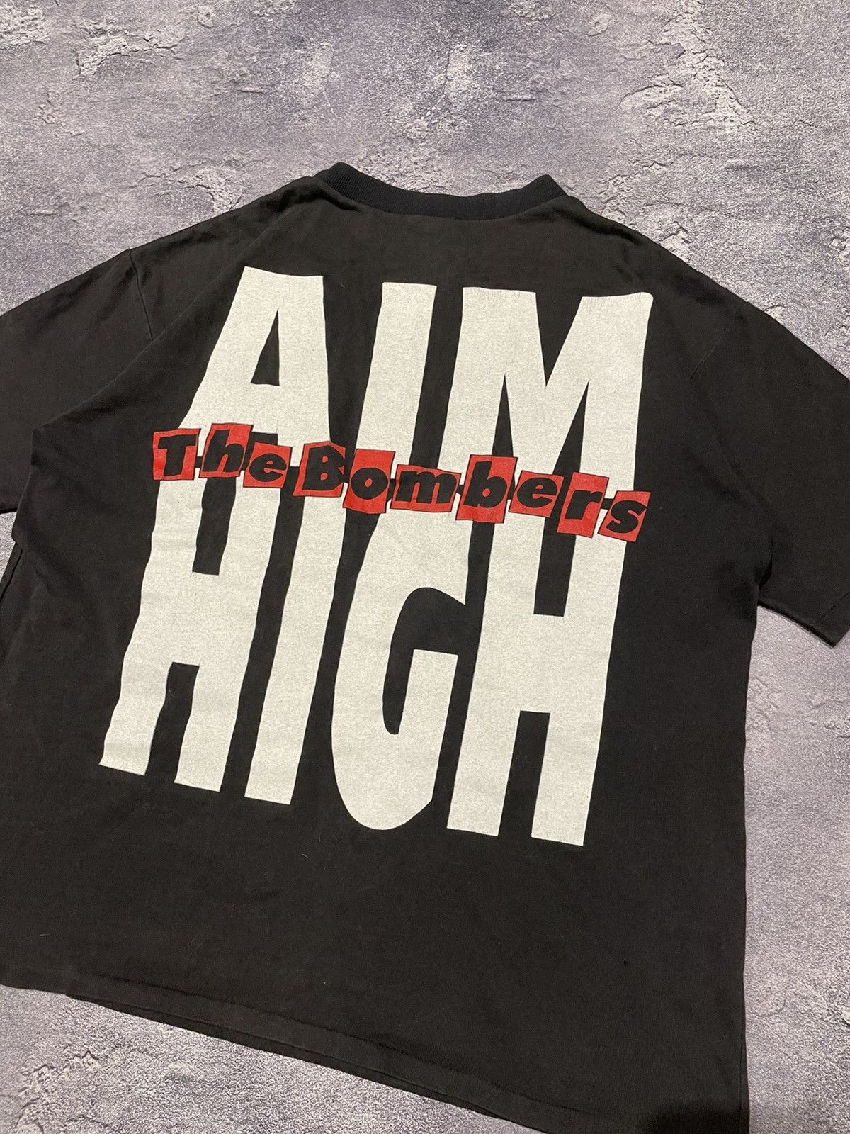 Band Tees Rare 1990 The Bombers Aim High Rock Band Tee T Shirt Size US M / EU 48-50 / 2 - 9 Thumbnail