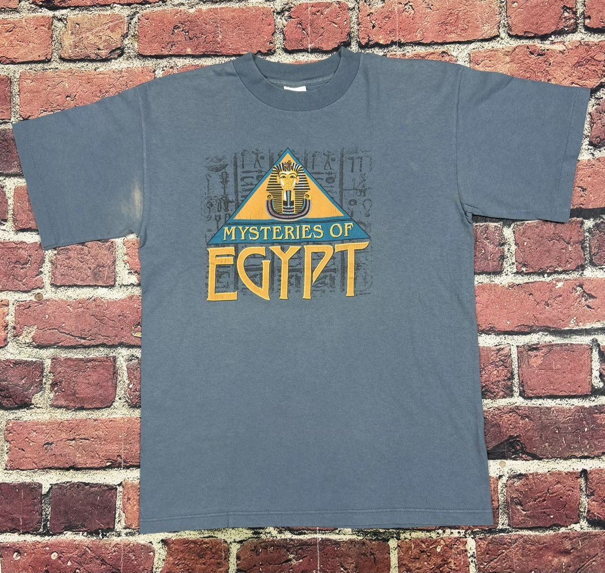 Other Vintage Mysteries of Egypt Pyramid Pharaoh Single Stitch Tee Size US M / EU 48-50 / 2 - 1 Thumbnail