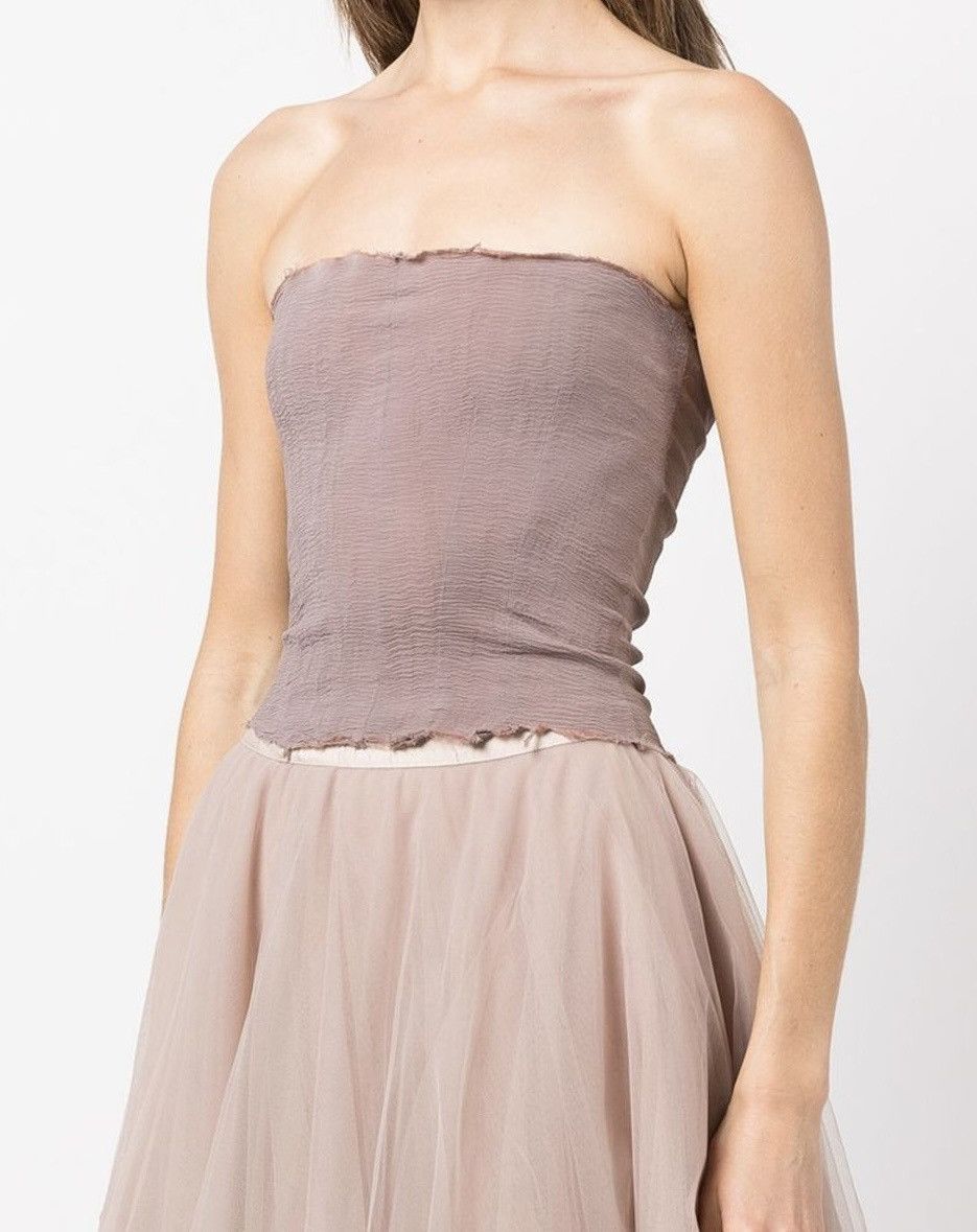 Marc Le Bihan Marc Le Bihan Bustier Bodice Cropped 34EU Size XXS / US 00 / IT 34 - 6 Thumbnail