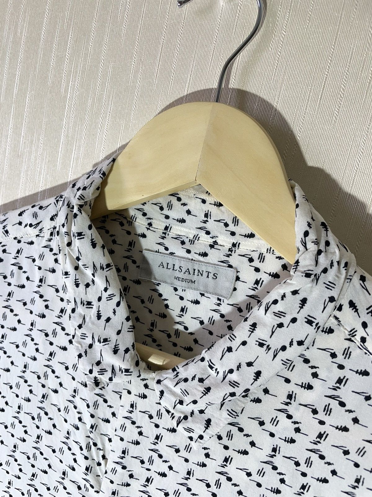 Allsaints × Japanese Brand Allsaints streetwear shirt Size US M / EU 48-50 / 2 - 5 Thumbnail