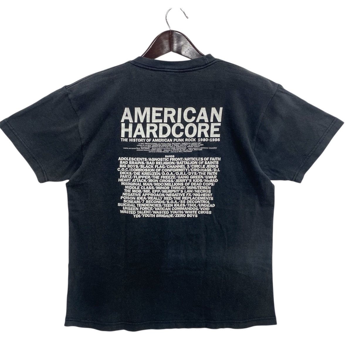 Band Tees 💥VINTAGE American HARDCORE PUNK ROCK 1980-1986 rare shirt Size US M / EU 48-50 / 2 - 1 Thumbnail