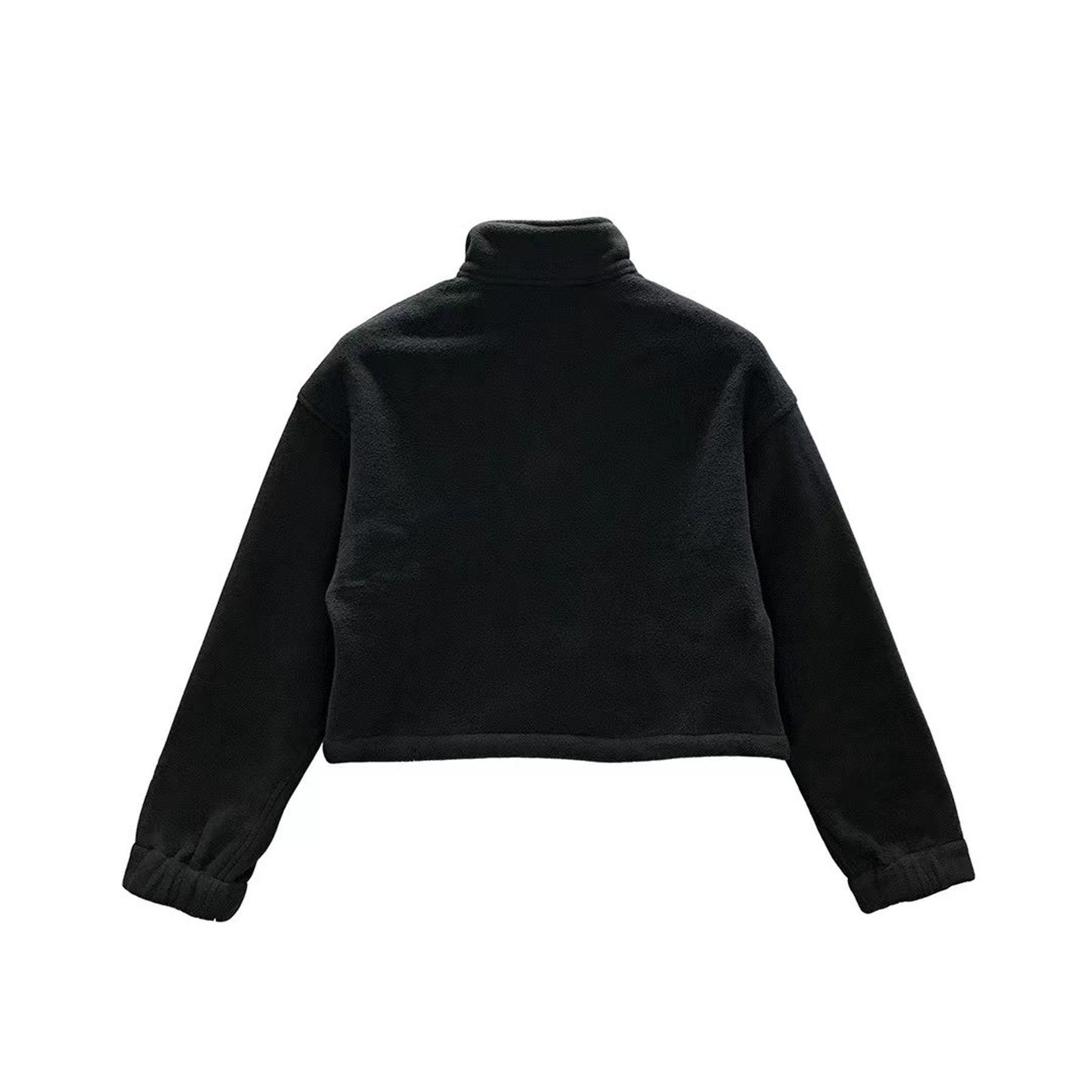 Chrome Hearts Chrome Hearts Fleece Horseshoe Half Zip Cropped Sweatshirt Size M / US 6-8 / IT 42-44 - 2 Thumbnail