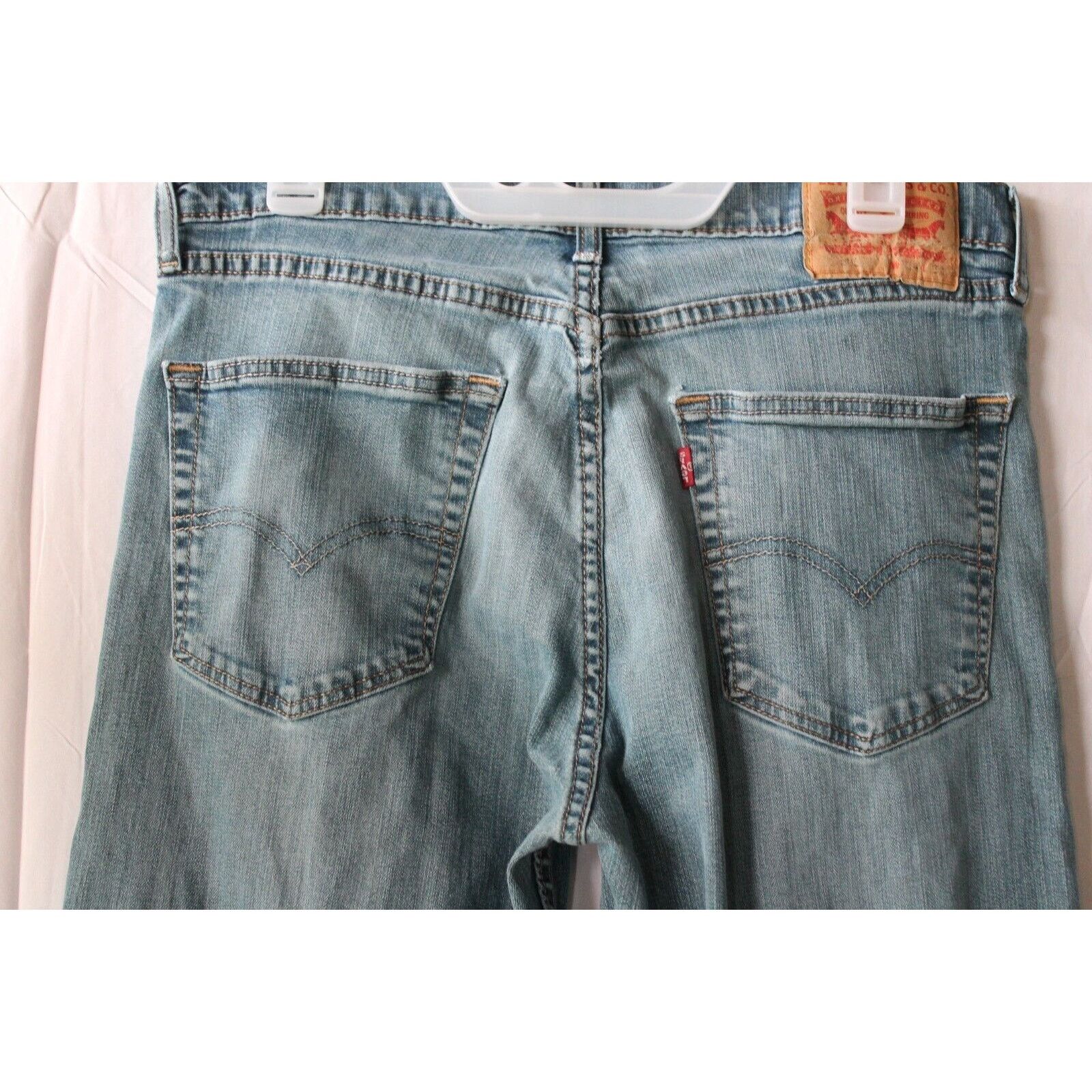 Levi's LEVIS 505 Men Size 34x34 Blue/Straight /medium denim *NICE! Size US 34 / EU 50 - 9 Thumbnail