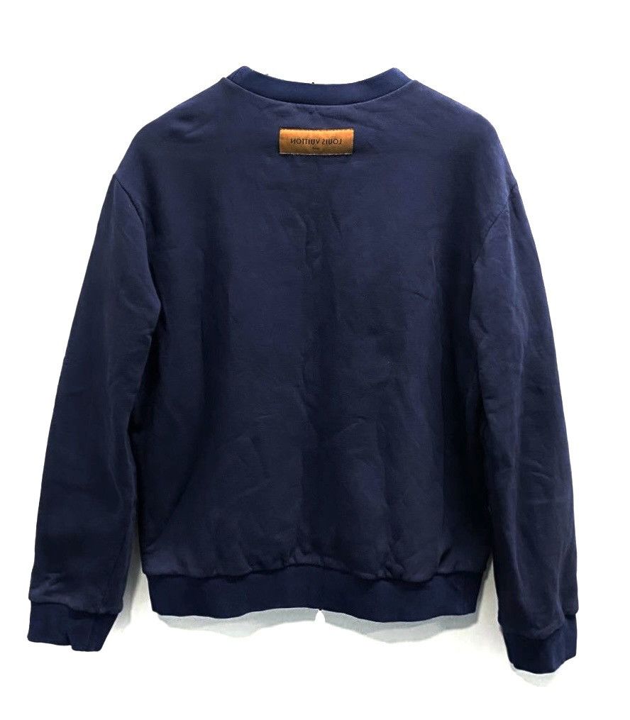 Louis Vuitton Louis Vuitton LV Embroidered Sweatshirt Size US L / EU 52-54 / 3 - 2 Thumbnail