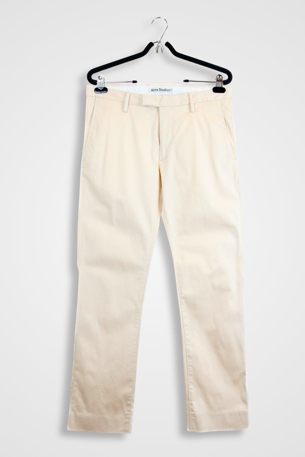 Acne Studios Acne Studios Max Satin Trousers – Size 48 Size US 32 / EU 48 - 1 Thumbnail