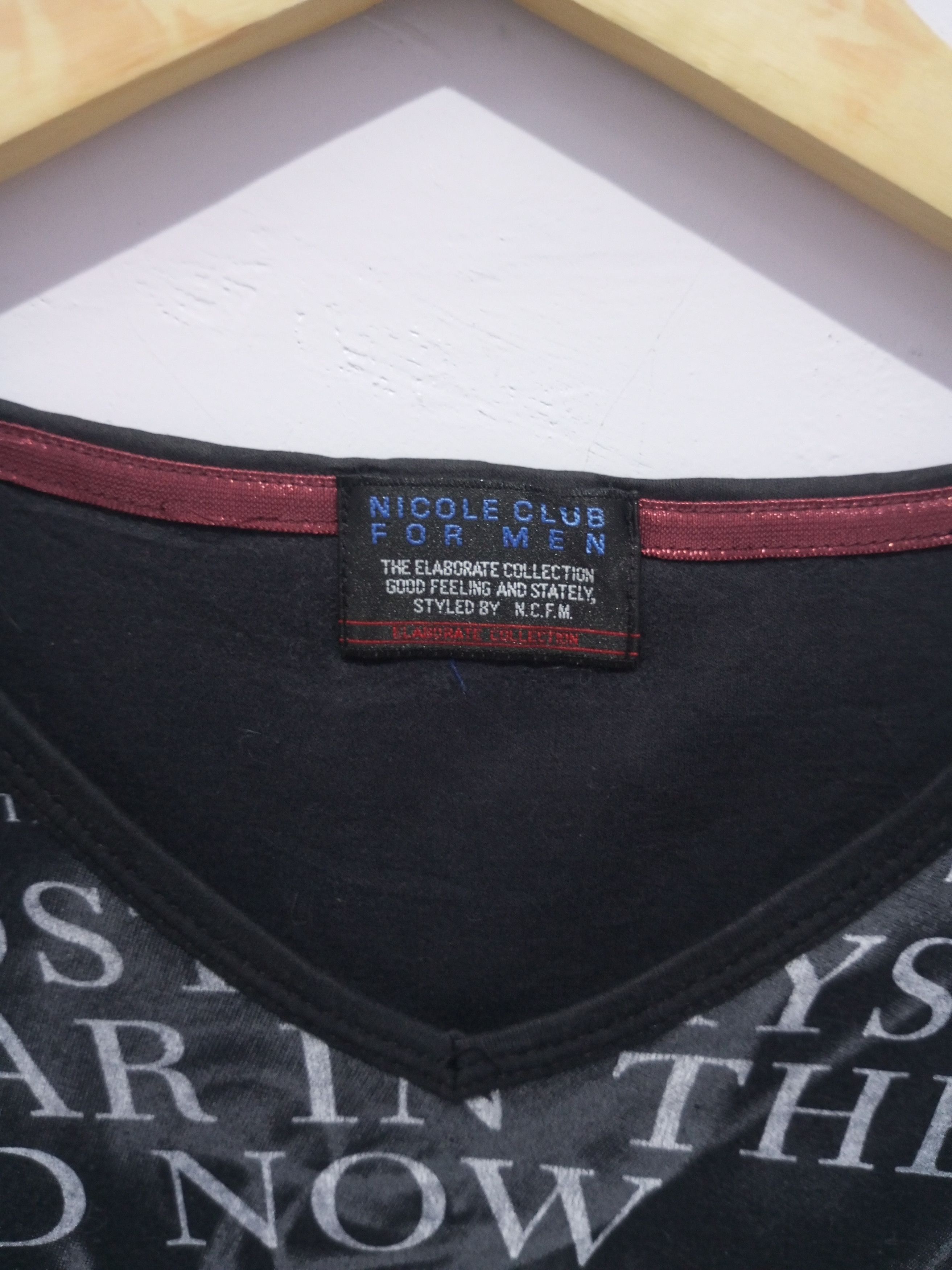 If Six Was Nine × Japanese Brand × Le Grande Bleu (L.G.B.) Japanese nicole club poem smoky long sleeve tshirt Size US L / EU 52-54 / 3 - 13 Thumbnail
