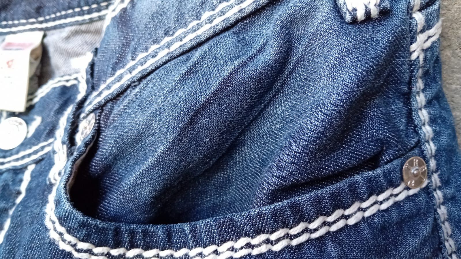 True Religion True Religion Jeans Section Slim Denim sz 34 Size US 34 / EU 50 - 5 Thumbnail