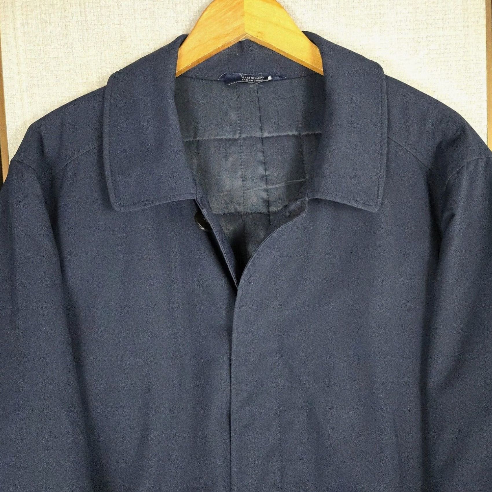 Mackintosh CARDINAL CANADA Mackintosh Jacket Mens Size XL Navy Blue Button Front Insulated Size US XL / EU 56 / 4 - 7 Thumbnail