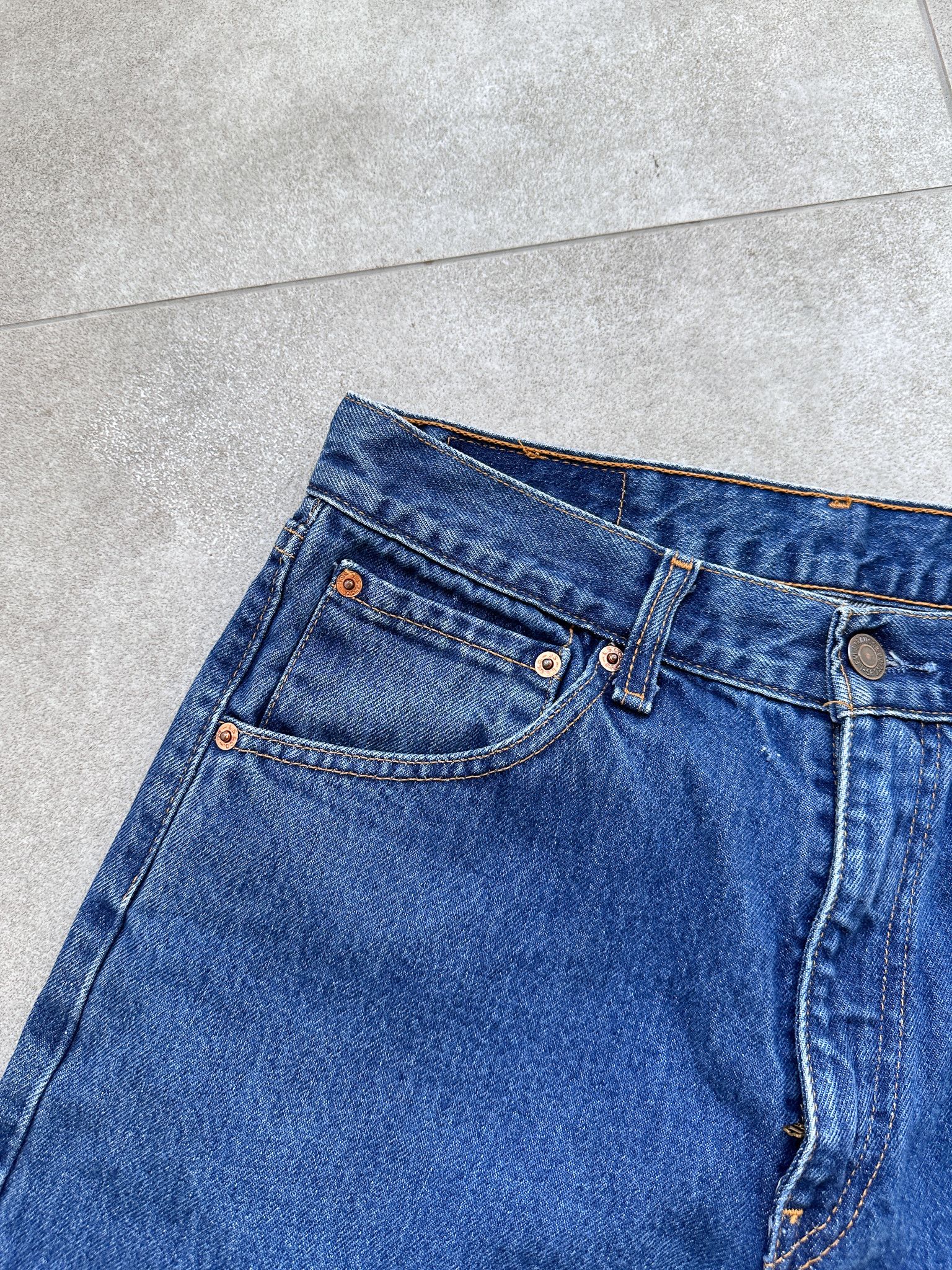 Levi's × Levi's Vintage Clothing Vintage Levis Denim Shorts Size US 32 / EU 48 - 3 Thumbnail
