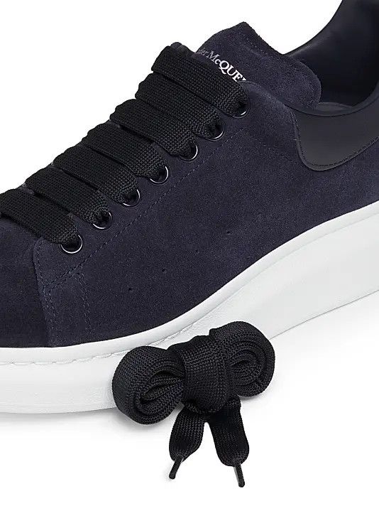 Alexander McQueen os11x0126 Suede Oversized Sneakers in Navy Size US 10 / EU 43 - 5 Thumbnail