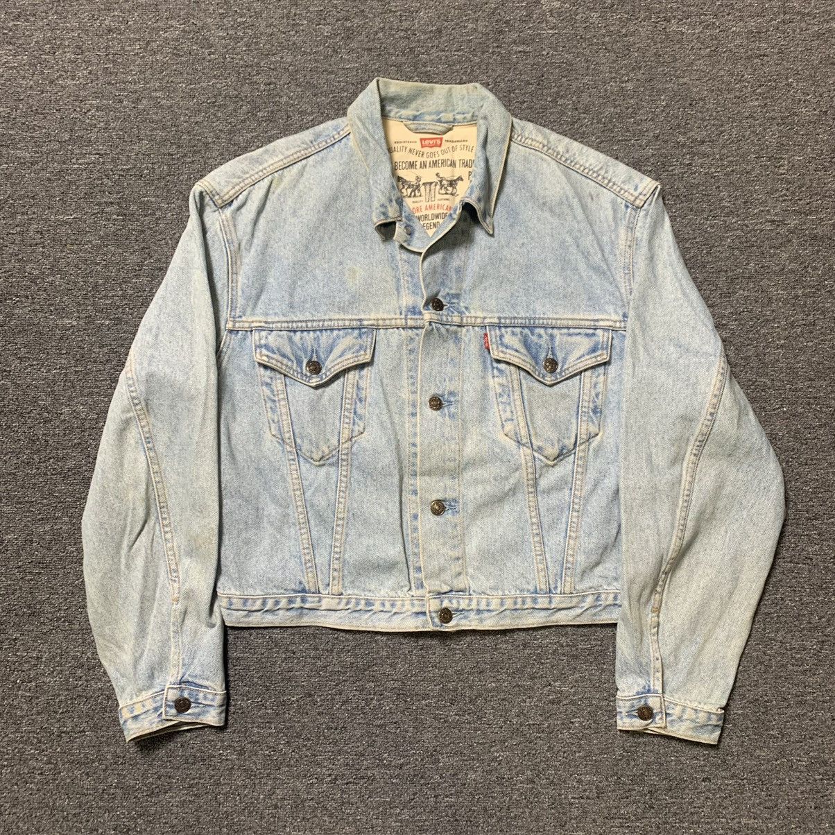Levi's 1970s Levi’s 70505 Type 3 Denim Trucker Jacket Size US XL / EU 56 / 4 - 2 Thumbnail