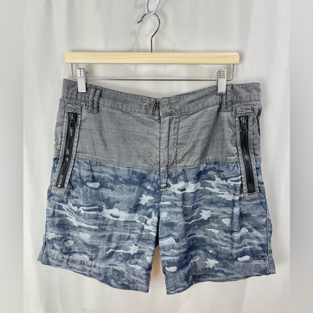 Emporio Armani Emporio Armani Jeans Indigo Camo Twill Shorts Size 48/ US 33 Size US 34 / EU 50 - 2 Thumbnail