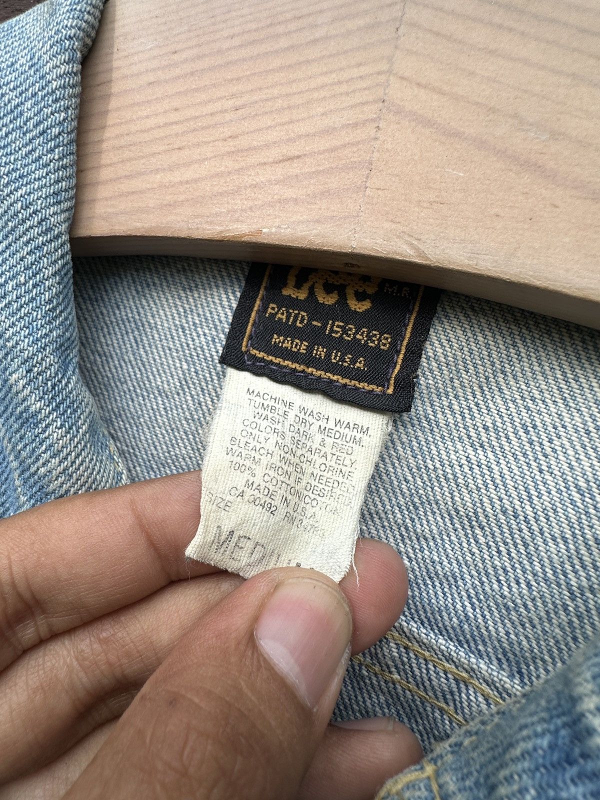 Lee 🔥Vtg Lee Riders Type 3 Made In USA Size US M / EU 48-50 / 2 - 4 Thumbnail
