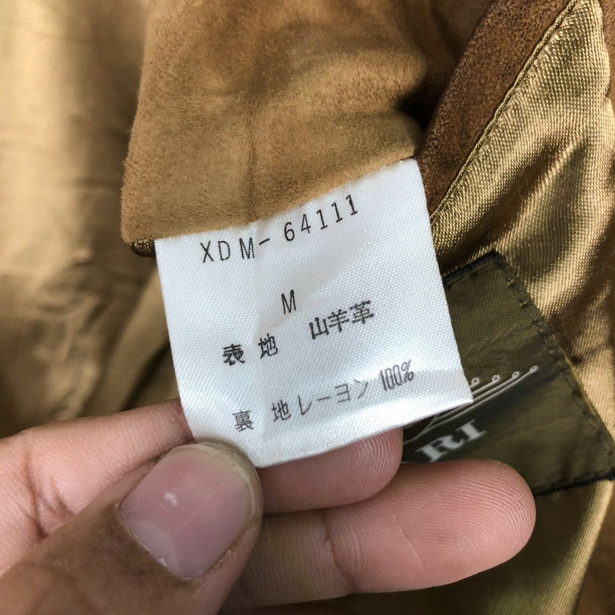 Genuine Leather 🔥VINTAGE CHORE LEATHER JACKET WORKER PELLARI ISSEY MIYAKE Size US M / EU 48-50 / 2 - 19 Thumbnail