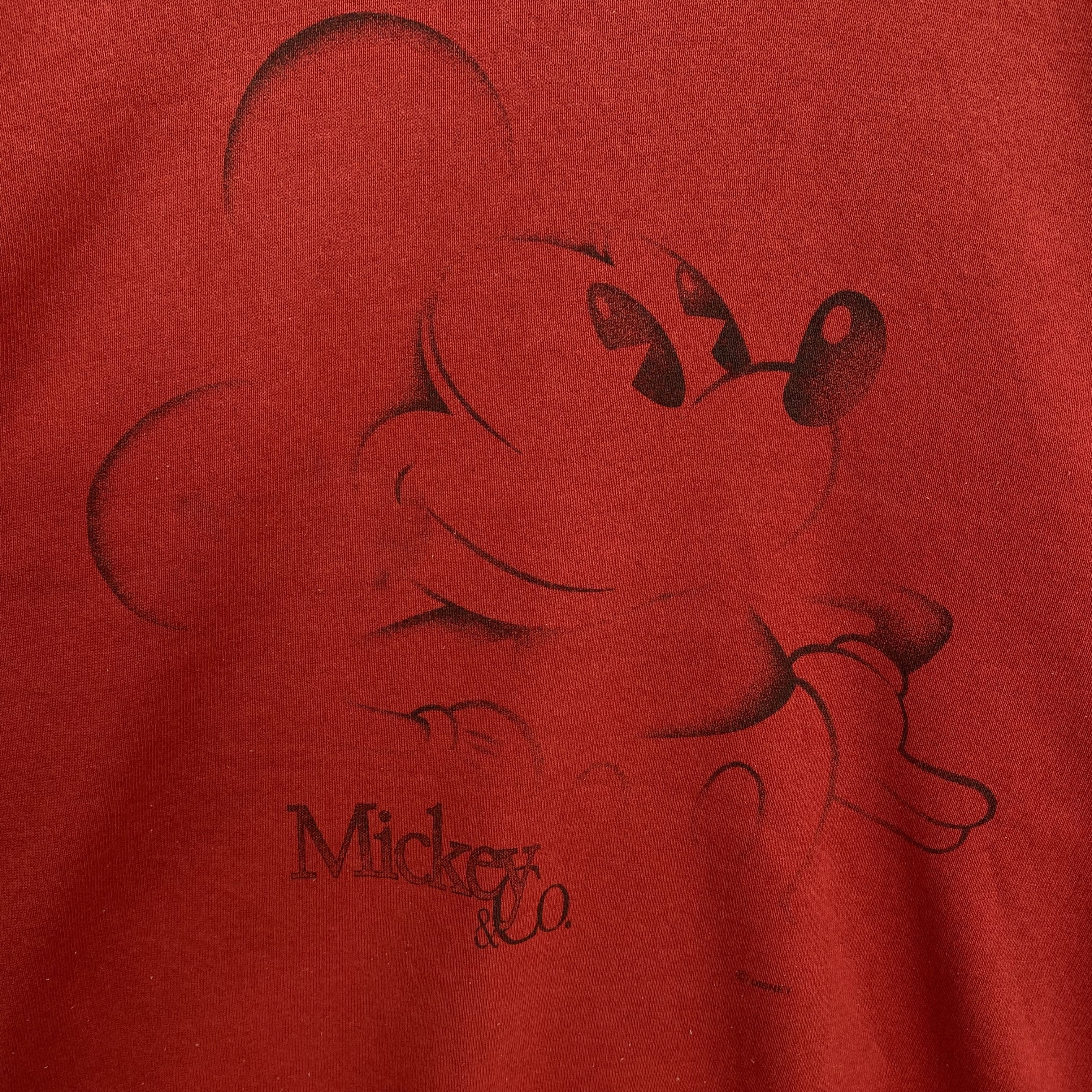Disney Vintage 90s Disney Mickey Mouse Sweater Velva Sheen USA Size US M / EU 48-50 / 2 - 3 Thumbnail