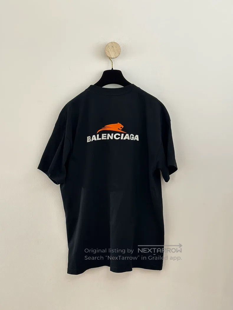 Balenciaga Balenciaga Black round neck short-sleeve Size US M / EU 48-50 / 2 - 2 Thumbnail