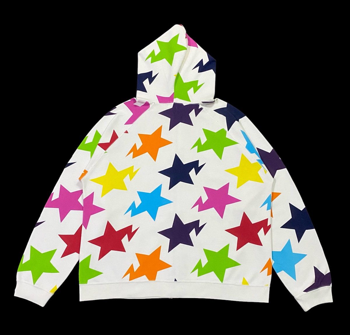 Bape Bape Sta Pattern Full Zip Hoodie Size US L / EU 52-54 / 3 - 4 Thumbnail