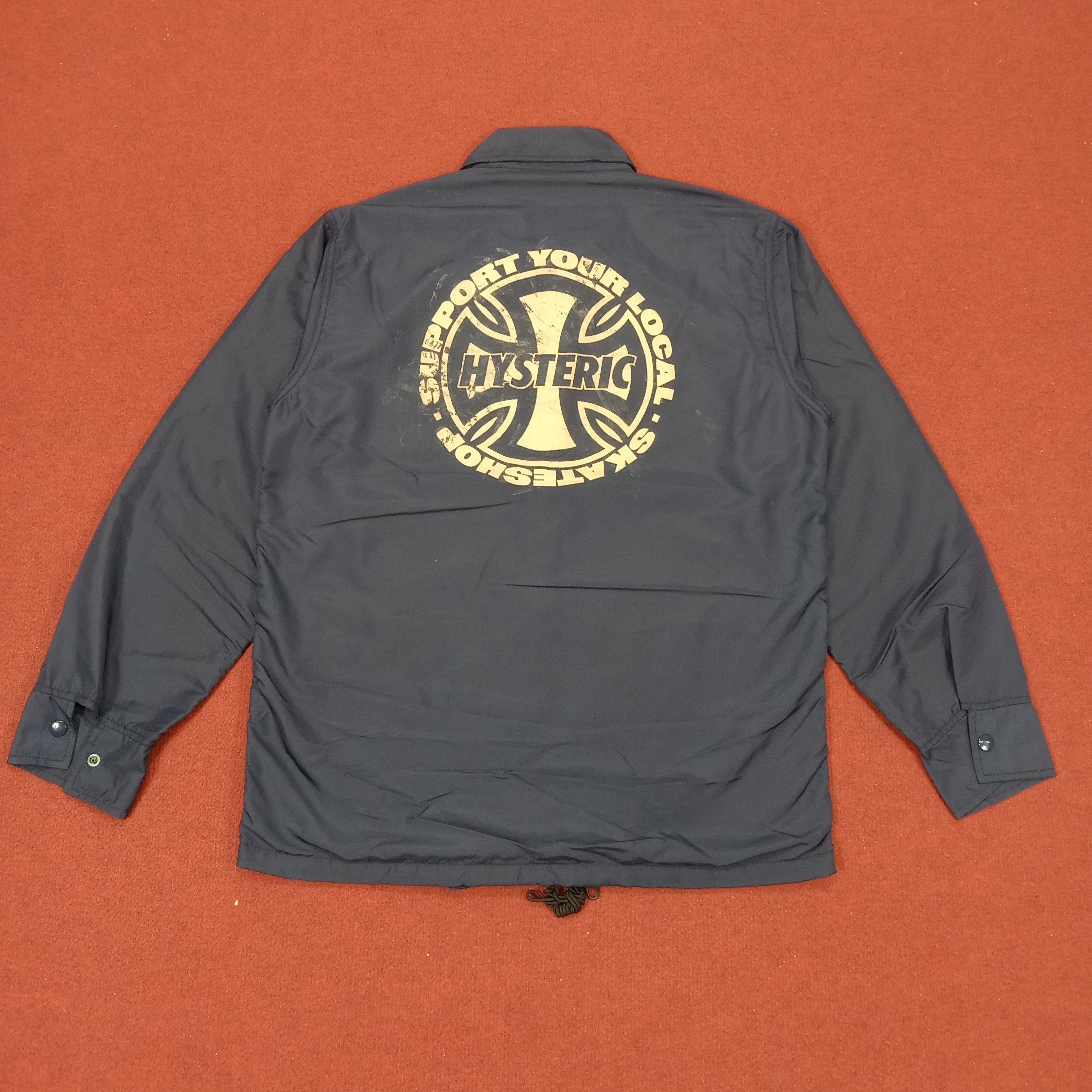 Hysteric Glamour Hysteric Glamour Japanese Brand Windbreaker Jacket Style Size US M / EU 48-50 / 2 - 1 Thumbnail