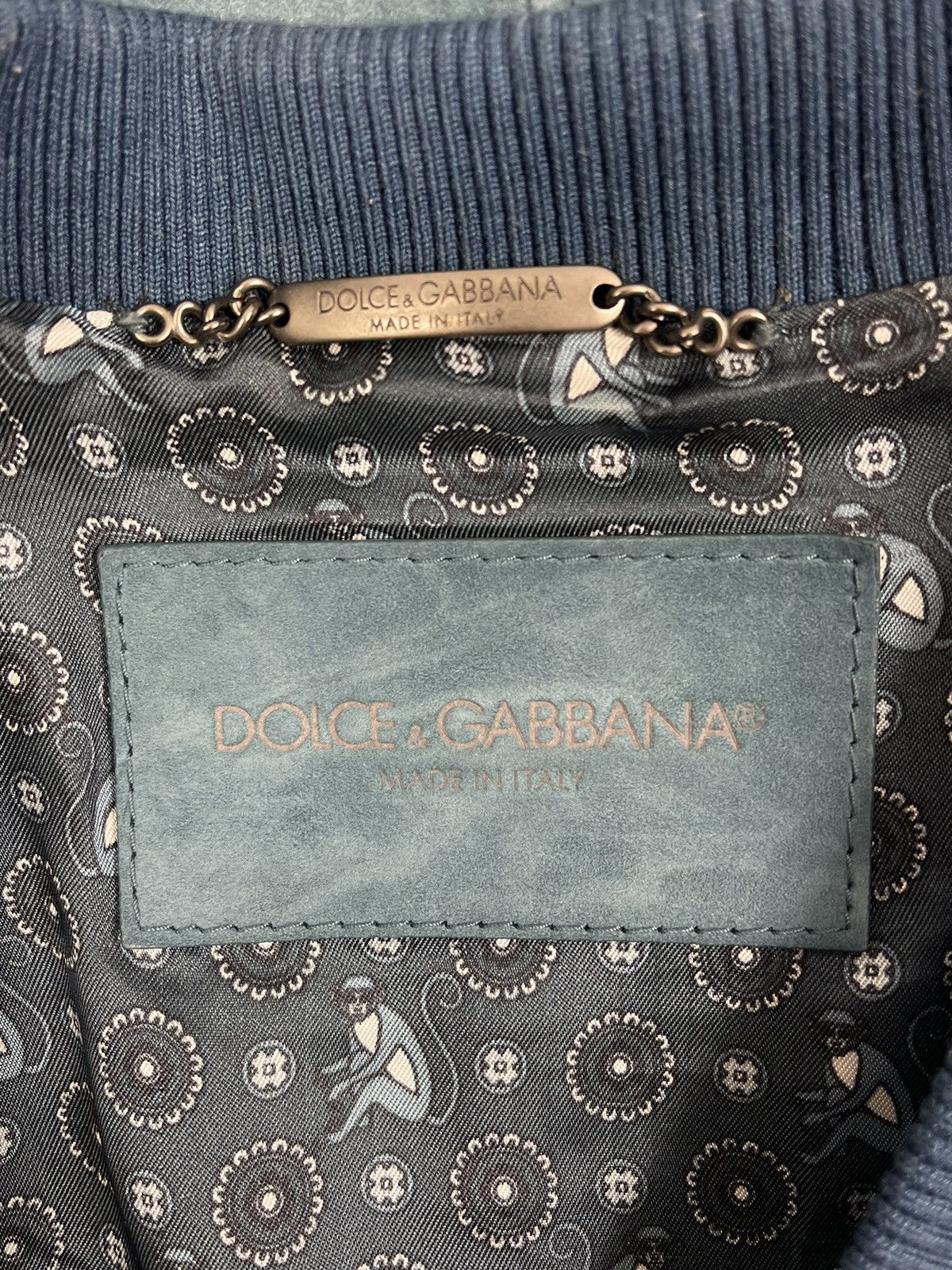 Dolce & Gabbana SUEDE BOMBER JACKET Size US XXL / EU 58 / 5 - 11 Thumbnail