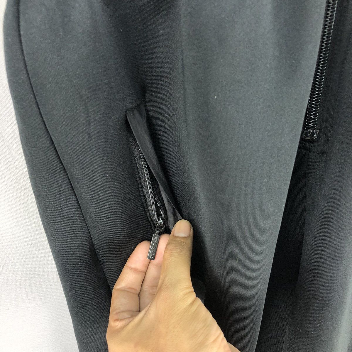 Adidas Adidas All Black Overalls Jumpsuit Size US 29 - 9 Thumbnail