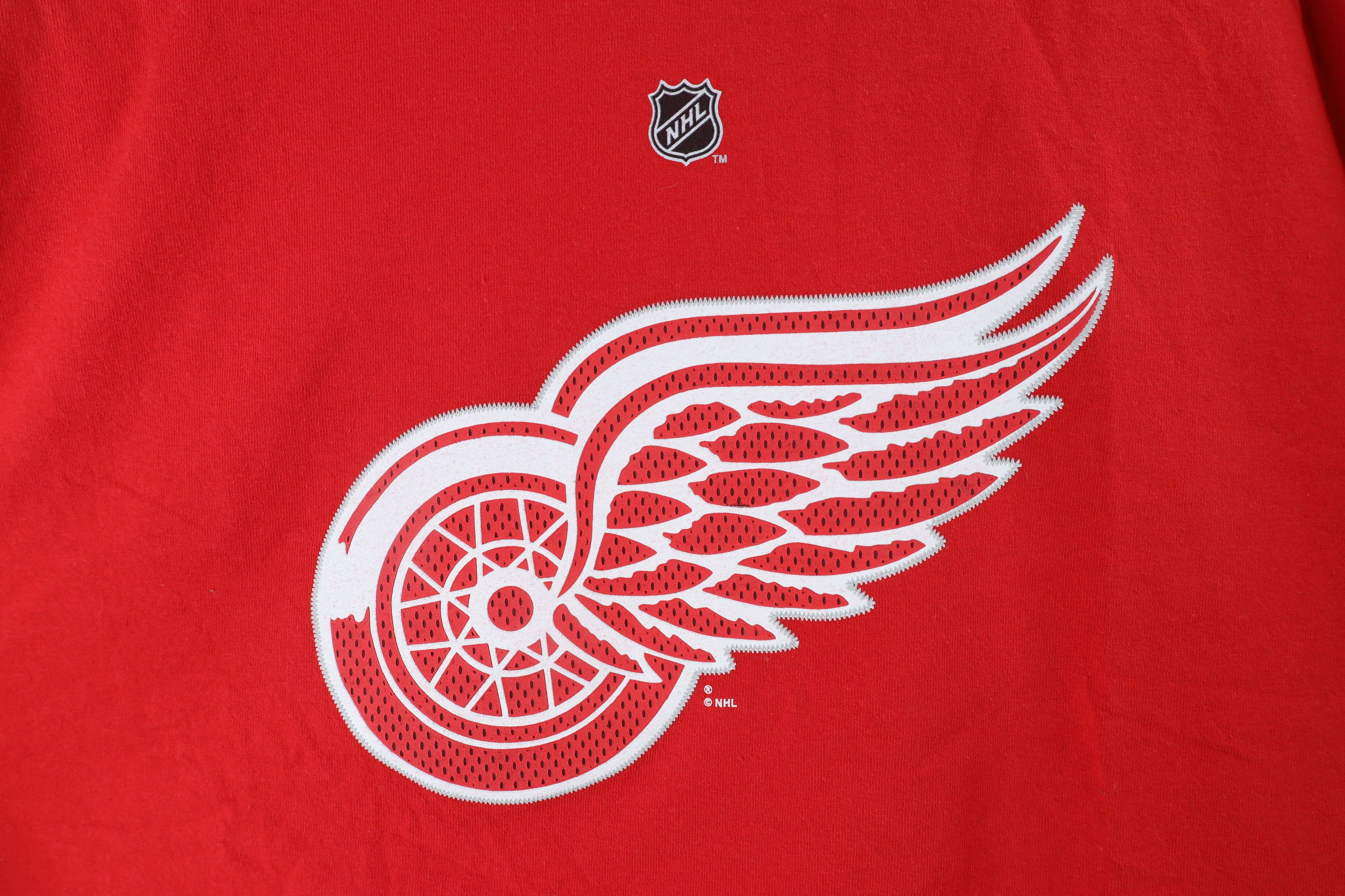 Reebok × Vintage Vintage Reebok Detroit Red Wings Hockey Jersey T-Shirt Size US XL / EU 56 / 4 - 4 Thumbnail