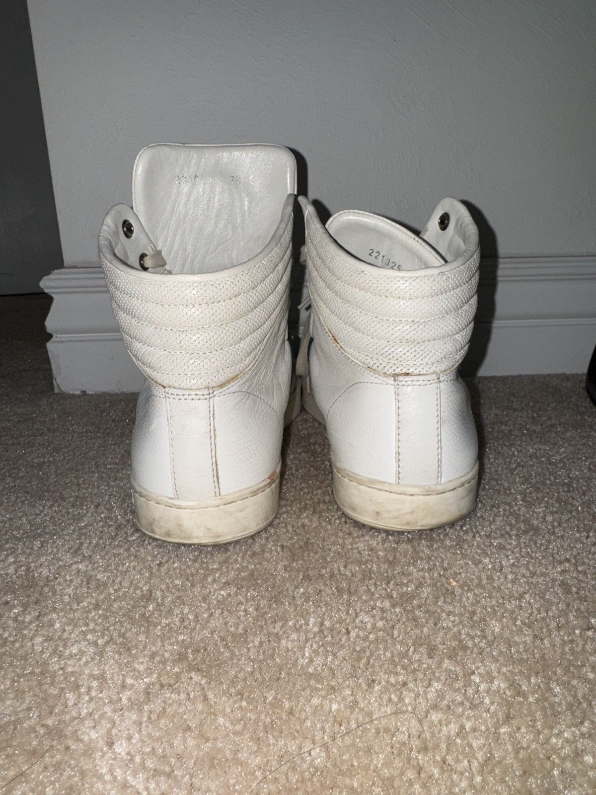 Gucci Gucci signature high leather sneakers Size US 8 / EU 41 - 4 Thumbnail