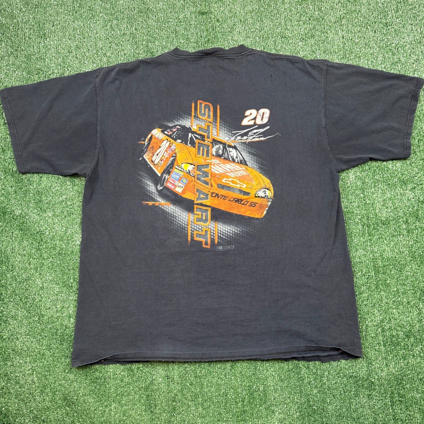 Chase Authentics VINTAGE Chase Authentics T Shirt Men's 2XL Black Distressed Graphic Print Crew Neck Short Sleeve 100% Cotton Size US XXL / EU 58 / 5 - 2 Thumbnail