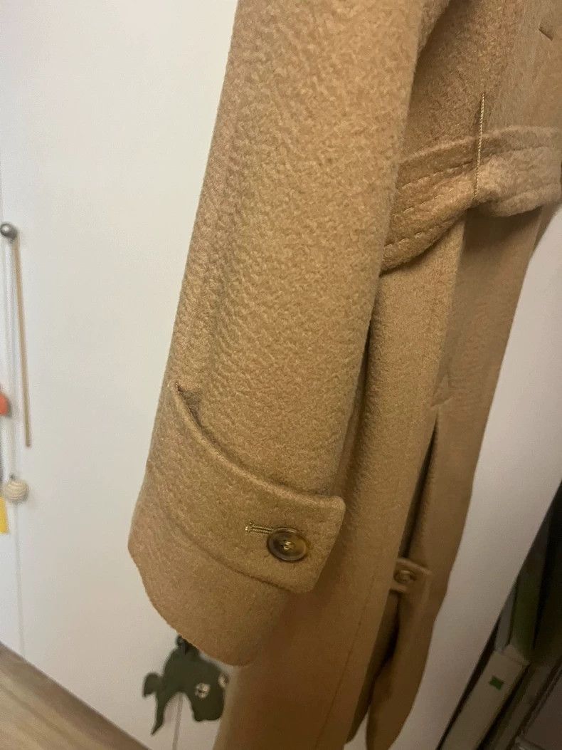 Max Mara Max Mara Poster classic camel double-breasted Size L / US 10 / IT 46 - 7 Thumbnail
