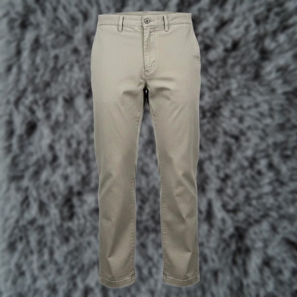 Polo Ralph Lauren Polo Ralph Lauren Preston Chino Pants Mens 38x30 Beige Pleated Cotton Pants with Pockets Logo Button Front Zip Fly Size US M / EU 48-50 / 2 - 1 Thumbnail