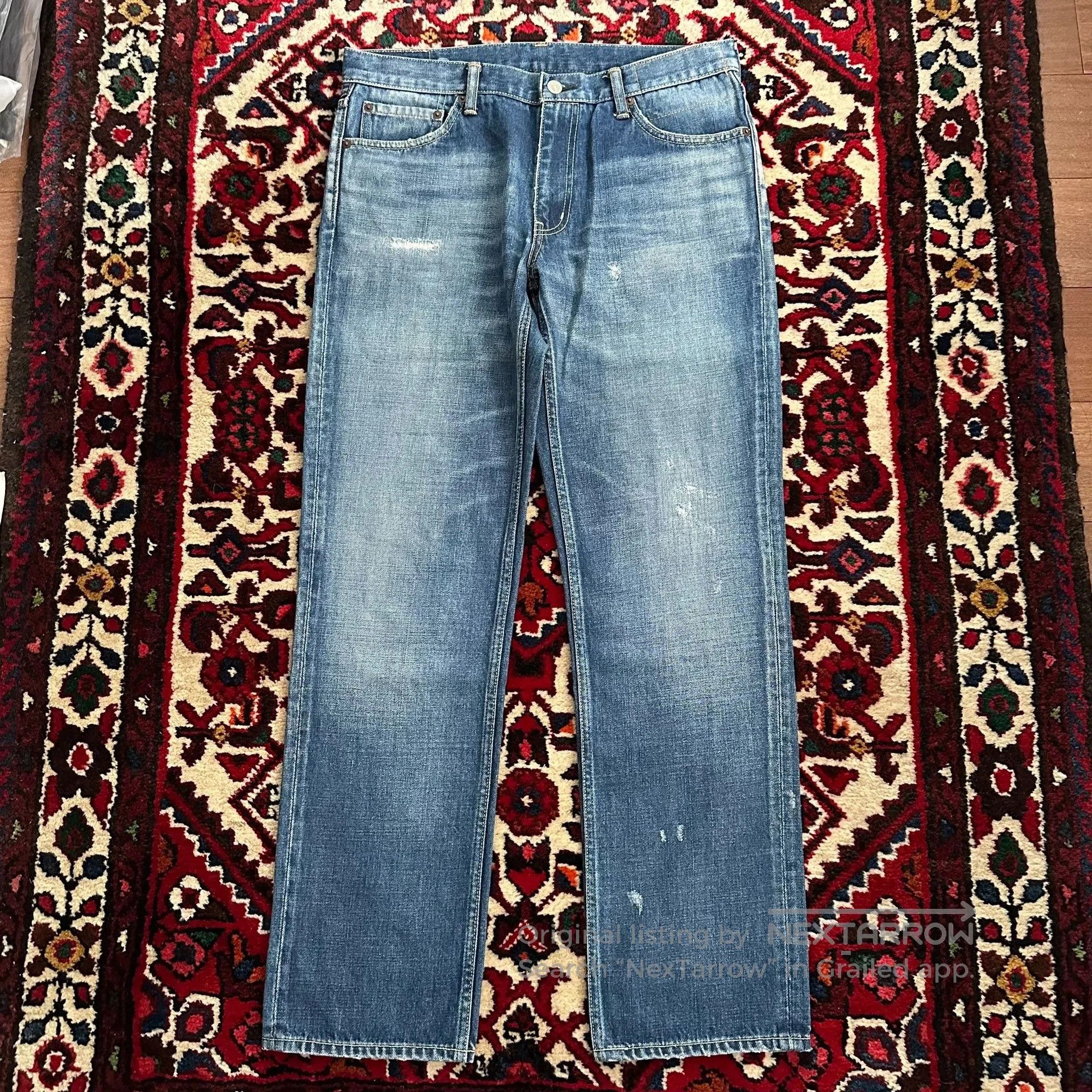 Visvim visvim 16AW 03D12 Washed Jeans. Size US 34 / EU 50 - 1 Thumbnail